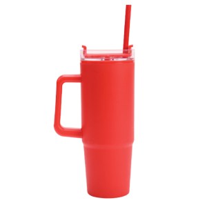 Termo de Plastico de 800 ml. Caribe A3119 Rojo (Plastico pp / plastico as / A3119.04 / articulos promocionales)