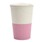 Vaso de Fibra de Trigo Cap. 380 ml. Coffy A3120 Palo de Rosa (Fibra de trigo / A3120.25 / articulos promocionales)