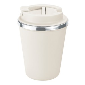 Termo de 350 Ml.vanilla A3124 Blanco (Exterior: plastico / interior: acero inoxidable / A3124.01 / articulos promocionales)