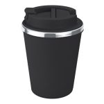 Termo de 350 Ml.vanilla A3124 Negro (Exterior: plastico / interior: acero inoxidable / A3124.02 / articulos promocionales)