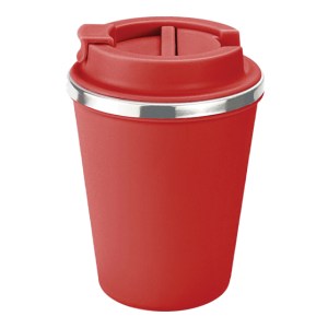 Termo de 350 Ml.vanilla A3124 Rojo (Exterior: plastico / interior: acero inoxidable / A3124.04 / articulos promocionales)