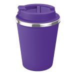 Termo de 350 Ml.vanilla A3124 Morado (Exterior: plastico / interior: acero inoxidable / A3124.29 / articulos promocionales)