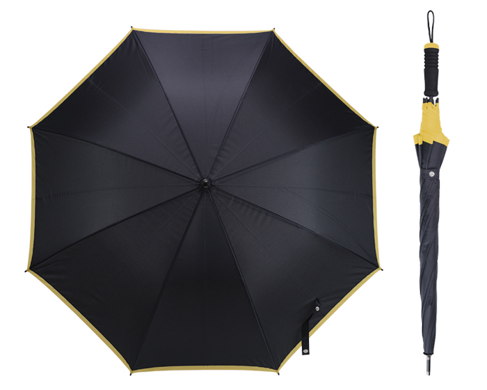 Paraguas de Apertura Automatica 8 Gajos Anny A3129 Amarillo (Pongee / A3129.07 / articulos promocionales)
