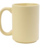 Tarro Mate de Sublimacion 15 oz Subli Cream A3132 Amarillo (Ceramica / A3132.07 / articulos promocionales)