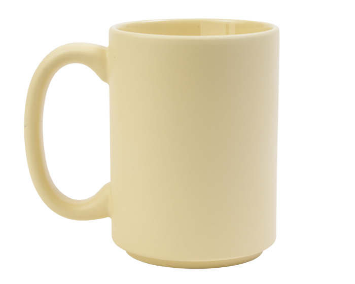 Tarro Mate de Sublimacion 15 oz Subli Cream A3132 Amarillo (Ceramica / A3132.07 / articulos promocionales)
