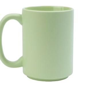 Tarro Mate de Sublimacion 15 oz Subli Cream A3132 Verde Claro (Ceramica / A3132.08 / articulos promocionales)