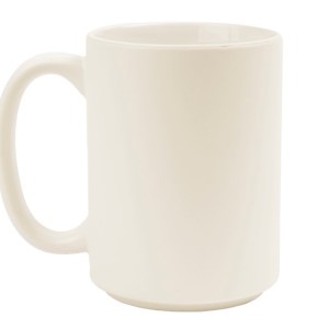 Tarro Mate de Sublimacion 15 oz Subli Cream A3132 Beige (Ceramica / A3132.24 / articulos promocionales)