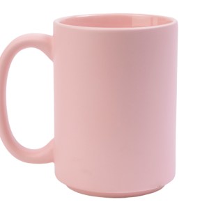 Tarro Mate de Sublimacion 15 oz Subli Cream A3132 Palo de Rosa (Ceramica / A3132.25 / articulos promocionales)
