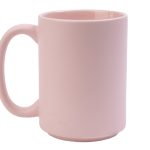 Tarro Mate de Sublimacion 15 oz Subli Cream A3132 Palo de Rosa (Ceramica / A3132.25 / articulos promocionales)