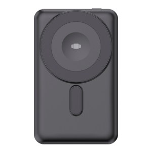 Bateria Inalambrica 3 en 1 con Soporte Cap. 5000 mah Magnetic A3140 Negro (Plastico abs / A3140.02 / articulos promocionales)