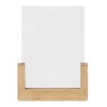 Portarretratos de Acrilico y Base de Madera Sandler A3144 Cafe (Acrilico / madera / A3144.21 / articulos promocionales)