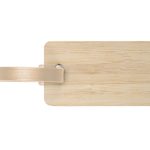 Identificador de Maletas de Bambu Marrueco A3145 Cafe (Bambu / pvc / A3145.21 / articulos promocionales)