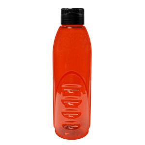 Cilindro de Plastico 950 ml. Acuario A3150 Rojo (Plastico pet / A3150.04 / articulos promocionales)