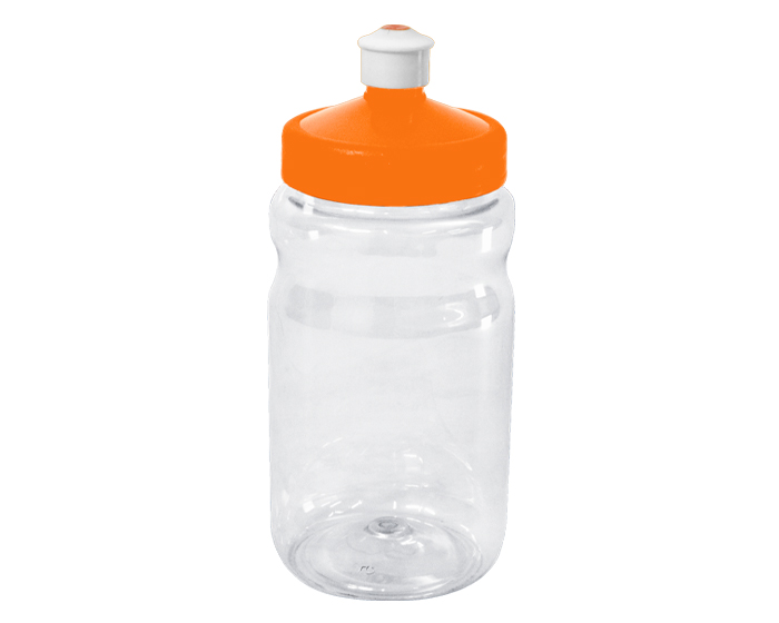 Cilindro de Plastico 500 ml. Tadeus A3151 Naranja (Plastico pet / A3151.03 / articulos promocionales)