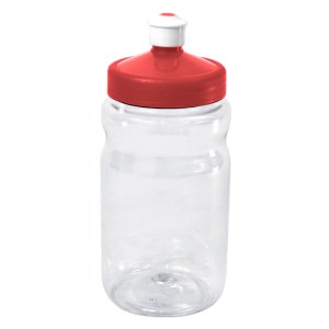 Cilindro de Plastico 500 ml. Tadeus A3151 Rojo (Plastico pet / A3151.04 / articulos promocionales)