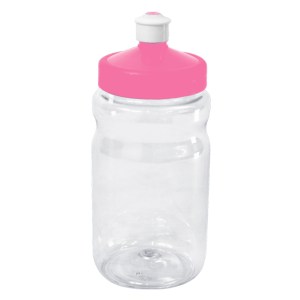 Cilindro de Plastico 500 ml. Tadeus A3151 Rosa (Plastico pet / A3151.05 / articulos promocionales)