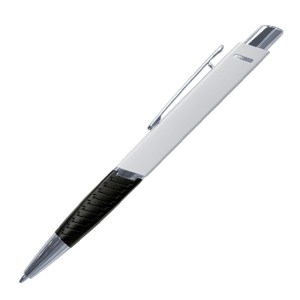 Boligrafo de Aluminio con Forma Cuadrada Quadrati A3157 Blanco (Aluminio / A3157.01 / articulos promocionales)