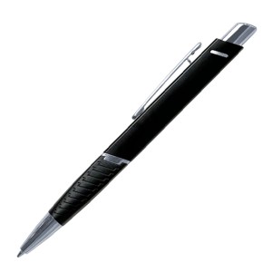 Boligrafo de Aluminio con Forma Cuadrada Quadrati A3157 Negro (Aluminio / A3157.02 / articulos promocionales)