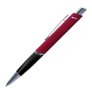 Boligrafo de Aluminio con Forma Cuadrada Quadrati A3157 Rojo (Aluminio / A3157.04 / articulos promocionales)