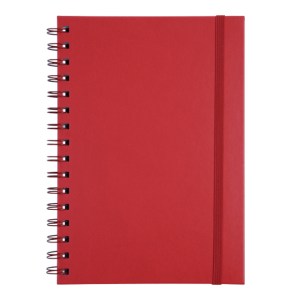 Libreta A5 con Arillo Metalico Rulfo A3160 Rojo (Pu / A3160.04 / articulos promocionales)
