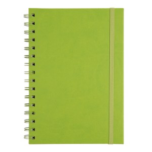 Libreta A5 con Arillo Metalico Rulfo A3160 Verde Claro (Pu / A3160.08 / articulos promocionales)