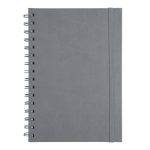 Libreta A5 con Arillo Metalico Rulfo A3160 Gris (Pu / A3160.22 / articulos promocionales)