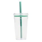 Vaso de Plastico de 450 ml. Conga A3172 Verde (Plastico ps / silicon / A3172.06 / articulos promocionales)