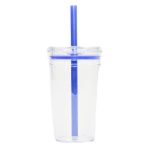 Vaso de Plastico de 450 ml. Conga A3172 Azul (Plastico ps / silicon / A3172.09 / articulos promocionales)