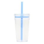Vaso de Plastico de 450 ml. Conga A3172 Azul Claro (Plastico ps / silicon / A3172.10 / articulos promocionales)