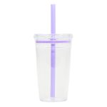 Vaso de Plastico de 450 ml. Conga A3172 Lila (Plastico ps / silicon / A3172.16 / articulos promocionales)