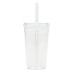 Vaso de Plastico de 450 ml. Conga A3172 Transparente (Plastico ps / silicon / A3172.19 / articulos promocionales)
