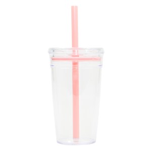 Vaso de Plastico de 450 ml. Conga A3172 Palo de Rosa (Plastico ps / silicon / A3172.25 / articulos promocionales)
