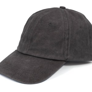 Gorra de Algodon Deslavado Indie A3173 Negro (Algodon / A3173.02 / articulos promocionales)