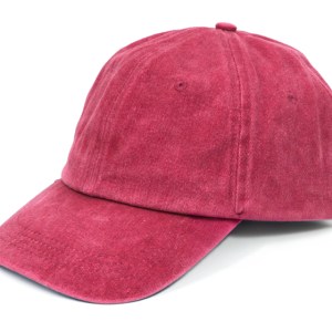 Gorra de Algodon Deslavado Indie A3173 Rojo (Algodon / A3173.04 / articulos promocionales)