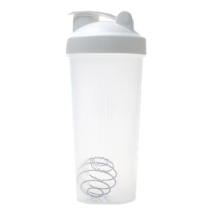 Cilindro Shaker de 600 ml. Atlas A3176 Blanco (Plastico pp / acero / A3176.01 / articulos promocionales)