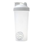 Cilindro Shaker de 600 ml. Atlas A3176 Blanco (Plastico pp / acero / A3176.01 / articulos promocionales)