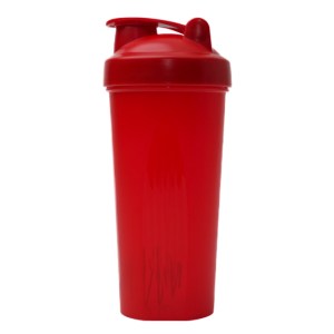 Cilindro Shaker de 600 ml. Atlas A3176 Rojo (Plastico pp / acero / A3176.04 / articulos promocionales)
