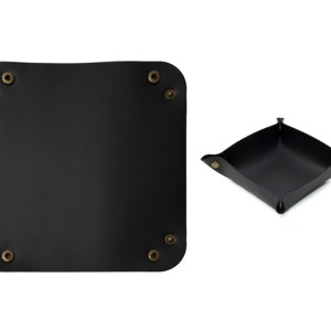 Bandeja de Pu Castor A3178 Negro (Pu / metal / A3178.02 / articulos promocionales)