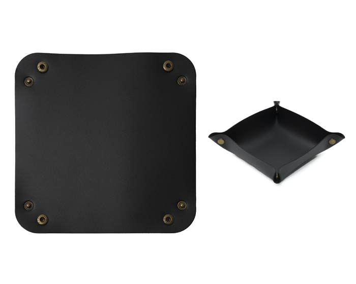 Bandeja de Pu Castor A3178 Negro (Pu / metal / A3178.02 / articulos promocionales)