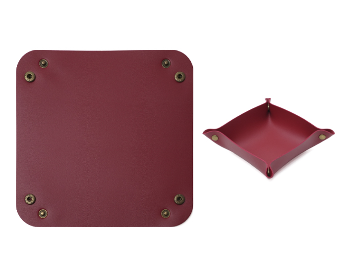 Bandeja de Pu Castor A3178 Rojo (Pu / metal / A3178.04 / articulos promocionales)