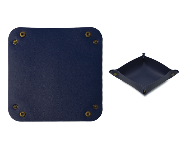 Bandeja de Pu Castor A3178 Azul Marino (Pu / metal / A3178.11 / articulos promocionales)