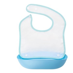 Babero para Bebe Babis A3185 Azul Claro (Plastico pe /poliester / peva / A3185.10 / articulos promocionales)