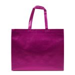 Bolsa de Nonwoven Metalizado Gleam L A3187 Rosa (Non woven con pelicula plastica / A3187.05 / articulos promocionales)