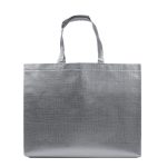 Bolsa de Nonwoven Metalizado Gleam L A3187 Plata (Non woven con pelicula plastica / A3187.17 / articulos promocionales)