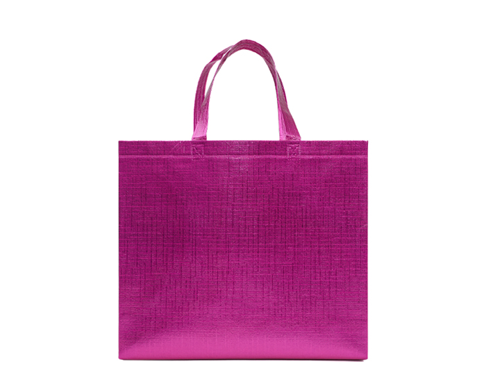 Bolsa de Nonwoven Metalizado Gleam A3188 Rosa (Non woven con pelicula plastica / A3188.05 / articulos promocionales)