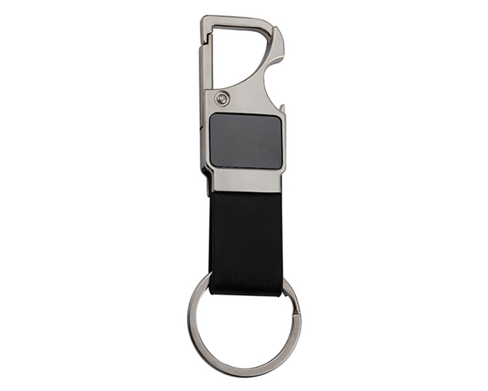 Llavero Metalico Multifuncional Scream A3199 Negro (Pu / aleacion de zinc / hierro / A3199.02 / articulos promocionales)