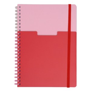 Libreta A5 de Espiral Suave Lego A3216 Rojo (Carton / A3216.04 / articulos promocionales)