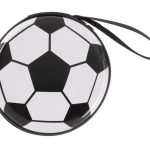 Estuche Monedero de Balon de Soccer Maratona A3219 Negro (Hojalata / poliester / A3219.02 / articulos promocionales)