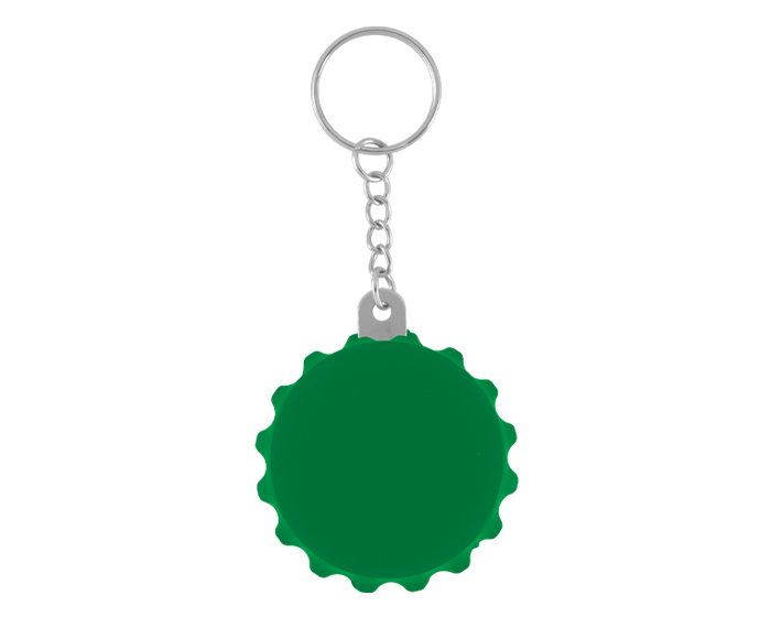 Llavero-destapador de Plastico Corcholata A3223 Verde (Plastico abs / hierro / A3223.06 / articulos promocionales)
