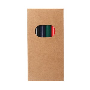 Juego con 6 Lapices de Colores Picasso A3228 Beige (Madera / A3228.24 / articulos promocionales)